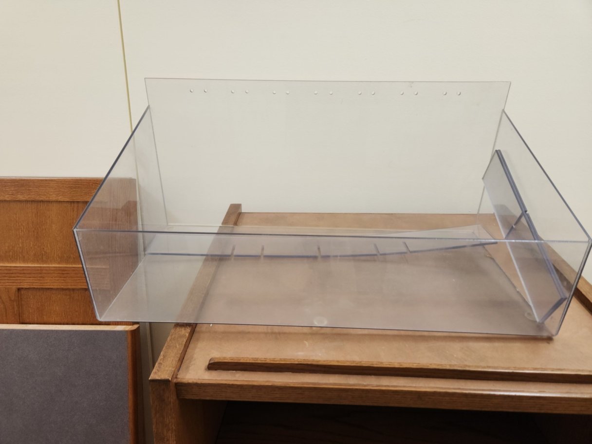 Acrylic Display Reaching Across Illinois Library System